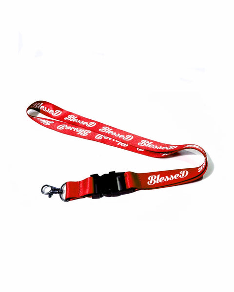 BlesseD Lanyard- Red